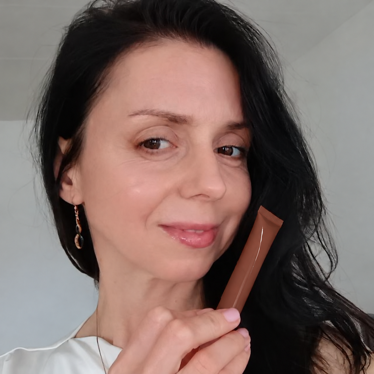 SkinNurse founder in a healthcare setting